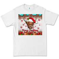 White merry christmas cow Premium Tee - JahusDesignShop