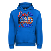 Cobalt Best Dad Ever 4th of July Urban Hoodie - LillyAllenDesigns