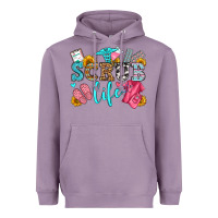 Lavender scrub life olivia Heavyweight Hoodie - OliviaCreatesArt