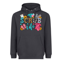 Smoke scrub life olivia Heavyweight Hoodie - OliviaCreatesArt
