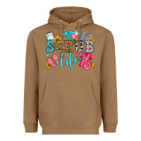 Toasted Coconut scrub life olivia Heavyweight Hoodie - OliviaCreatesArt