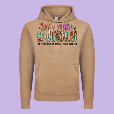 Recover Loudly To Keep Others From Dying Quietly M Vintage Hoodie Designed By Maliassmallbusiness