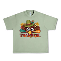 Oil Green western thankful thanksgiving turkey Urban Heavy Tee - NancyCooperArtShop