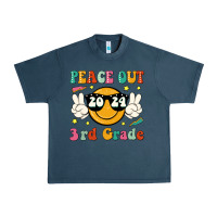 Midnight Navy peace out 2024 3rd grade Urban Heavy Tee - JahusDesignShop