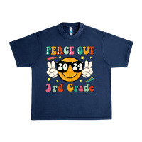 Navy peace out 2024 3rd grade Urban Heavy Tee - JahusDesignShop