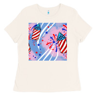 Bone patriotic fireworks Ladies Tee - BundleAndBundleShop
