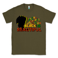 Army Green black is beautiful Classic Tee - NancyCooperArtShop