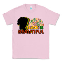 Bubblegum Pink black is beautiful Classic Tee - NancyCooperArtShop