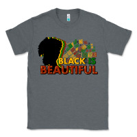 Charcoal Heather black is beautiful Classic Tee - NancyCooperArtShop