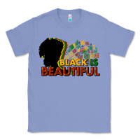 Colony Blue black is beautiful Classic Tee - NancyCooperArtShop