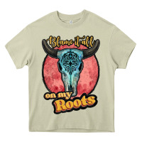 Mossy blame it all on my roots white Heavy Core Tee - JahusDesignShop