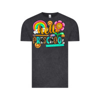 Vintage Black hello preschool Vintage Tee - NancyCooperArtShop