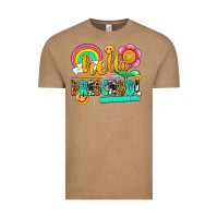 Vintage Coffee hello preschool Vintage Tee - NancyCooperArtShop