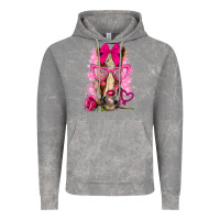 Cloud Rock valentines day horse with sunglasses Vintage Hoodie - NancyCooperArtShop