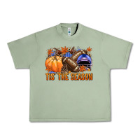 Oil Green tis the season football Urban Heavy Tee - NancyCooperArtShop