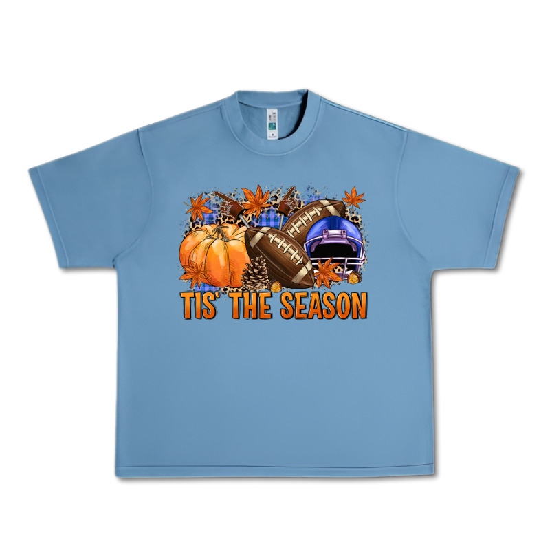Tis The Season Football Urban Heavy Tee by NancyCooperArtShop | Teevron