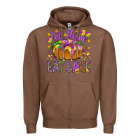 Chestnut Let them eat cake Zipper Hoodie - HowdyJamesFarm