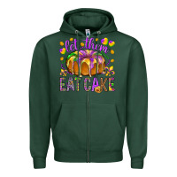 Sports Green Let them eat cake Zipper Hoodie - HowdyJamesFarm