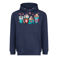 Navy mom fuel coffee cups Heavyweight Hoodie - OliviaCreatesArt