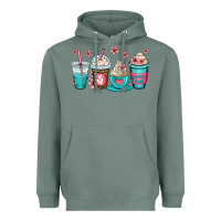 Sage mom fuel coffee cups Heavyweight Hoodie - OliviaCreatesArt