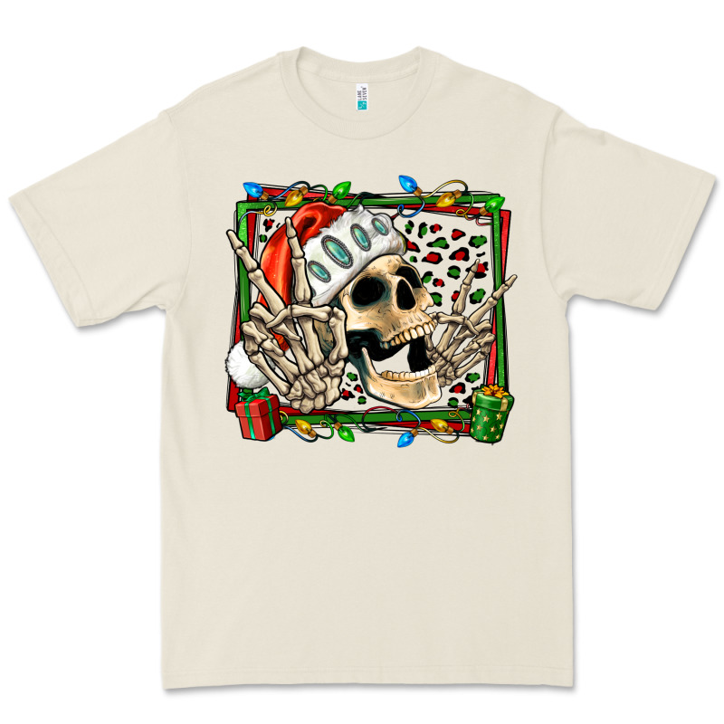 Christmas Happy Skeleton Premium Tee by Jasminsmagicworld | Teevron
