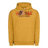 Pigment Peanut Butter Fall Gobble Gobble Til You Wobble Urban Hoodie - LillyAllenDesigns