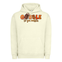 Pigment Pistachio Fall Gobble Gobble Til You Wobble Urban Hoodie - LillyAllenDesigns