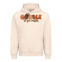 Sandshell Fall Gobble Gobble Til You Wobble Urban Hoodie - LillyAllenDesigns