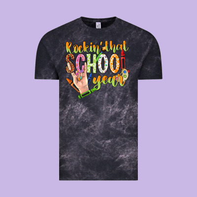 Rockin That School Year Vintage Tee Designed By Nancycooperartshop