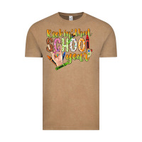 Vintage Coffee rockin that school year Vintage Tee - NancyCooperArtShop