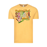 Vintage Mustard rockin that school year Vintage Tee - NancyCooperArtShop