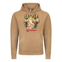 Vintage Camel cattle queen Vintage Hoodie - NancyCooperArtShop