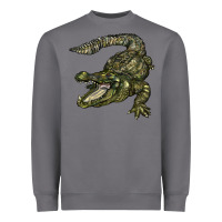 Storm alligator Heavyweight Sweatshirt - BarkalooDesign