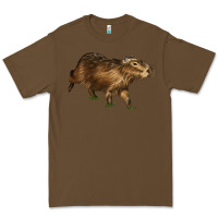 Cacao Capybara Premium Tee - LillyAllenDesigns