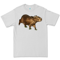 Dove Grey Capybara Premium Tee - LillyAllenDesigns