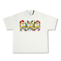 Pistachio christmas school bus Urban Heavy Tee - MaliasSmallBusiness
