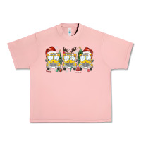 Salmon christmas school bus Urban Heavy Tee - MaliasSmallBusiness