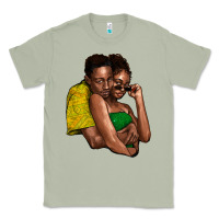 Matcha black couple Classic Tee - NancyCooperArtShop