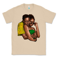 Mushroom black couple Classic Tee - NancyCooperArtShop