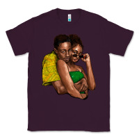 Plum black couple Classic Tee - NancyCooperArtShop