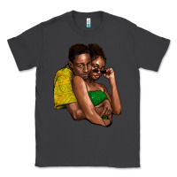 Smoke black couple Classic Tee - NancyCooperArtShop