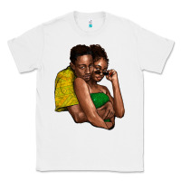 White black couple Classic Tee - NancyCooperArtShop