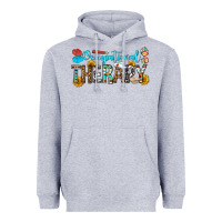 Heather Grey occupational therapy Heavyweight Hoodie - OliviaCreatesArt