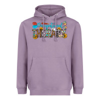 Lavender occupational therapy Heavyweight Hoodie - OliviaCreatesArt