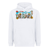 White occupational therapy Heavyweight Hoodie - OliviaCreatesArt