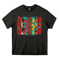 Asphalt cinco de mayo vibes brushstrokes Heavy Core Tee - Artiststas