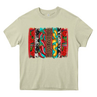 Mossy cinco de mayo vibes brushstrokes Heavy Core Tee - Artiststas