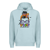 Blue Mist spooky mama Premium Hoodie - JahusDesignShop