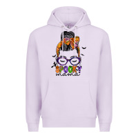 Lilac spooky mama Premium Hoodie - JahusDesignShop