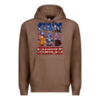 Chestnut Stars and stripes gnomes 4th of july Premium Hoodie - CowGirlArtShop